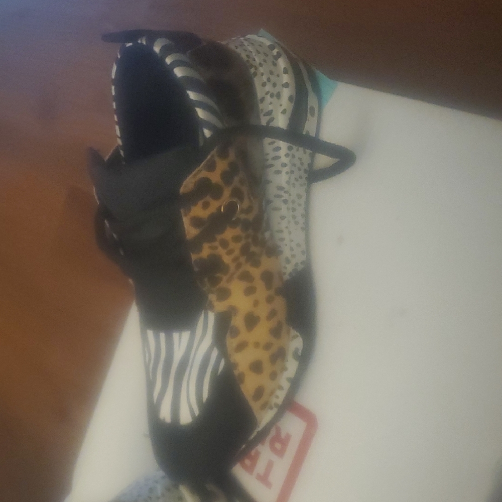 Animal Print Sneakers